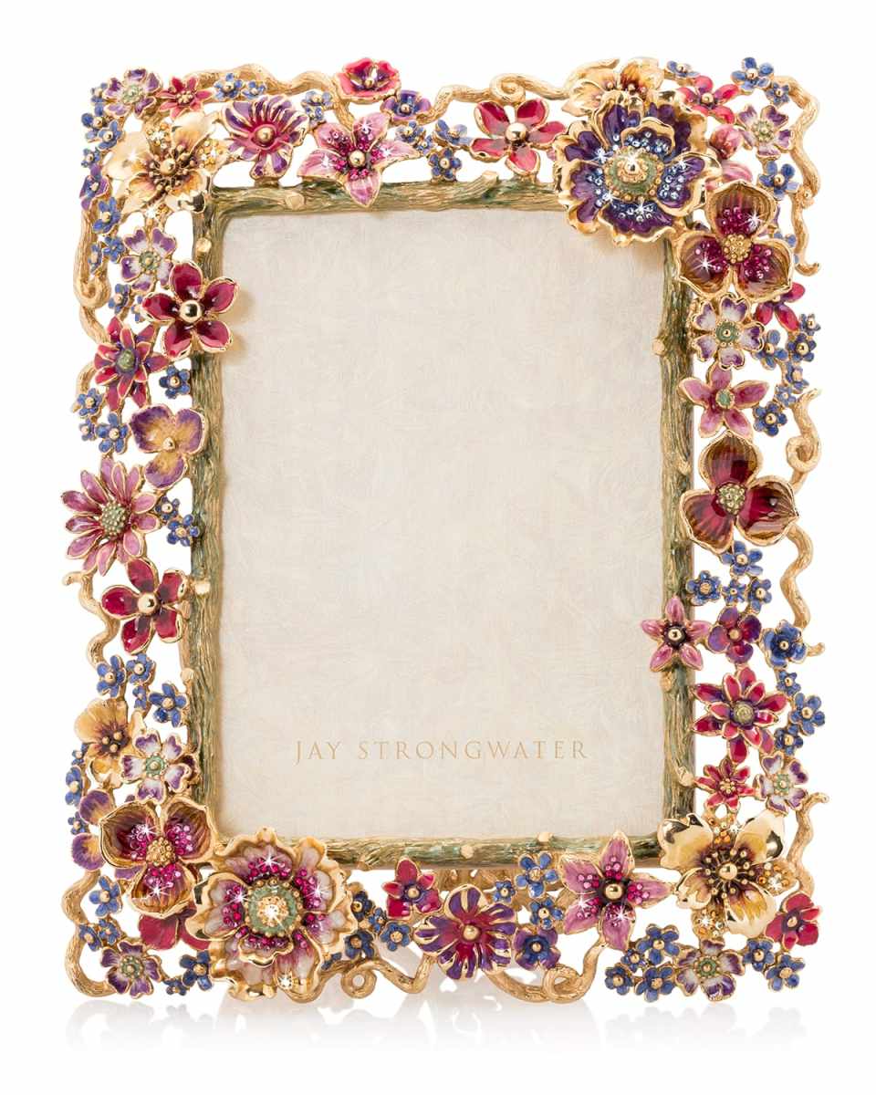 Floral Cluster Picture Frame, 5" x 7"